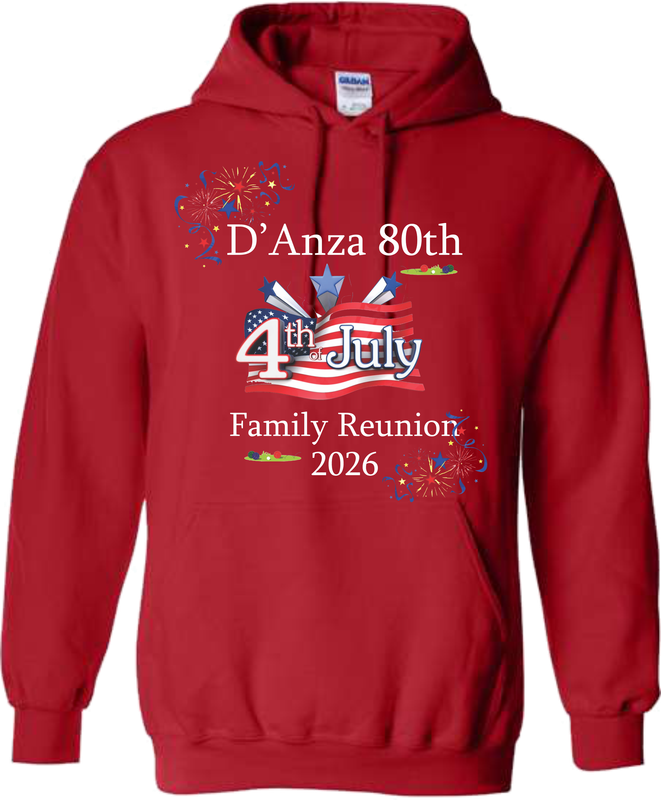 D'Anza YOUTH Hooded Sweatshirt