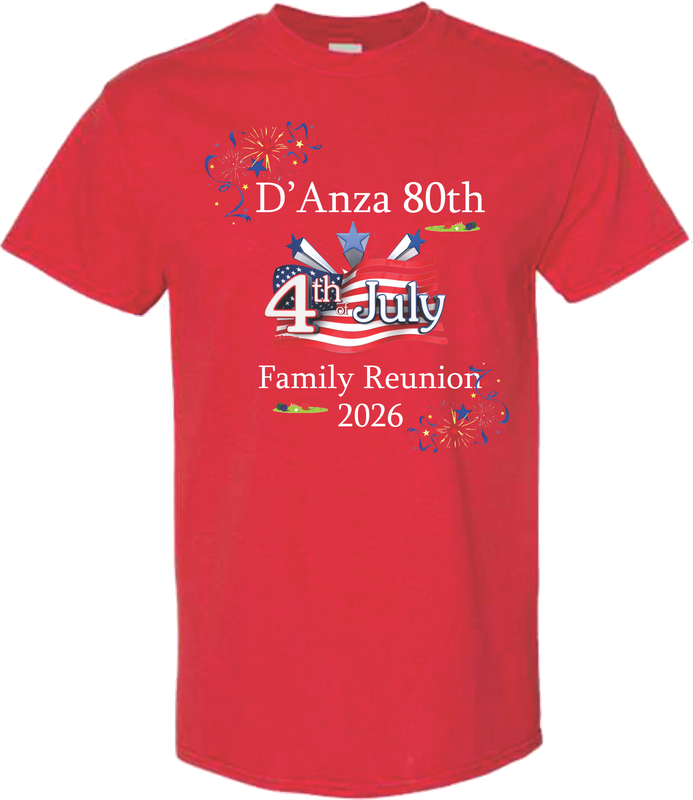 D'Anza  ADULT Tshirt