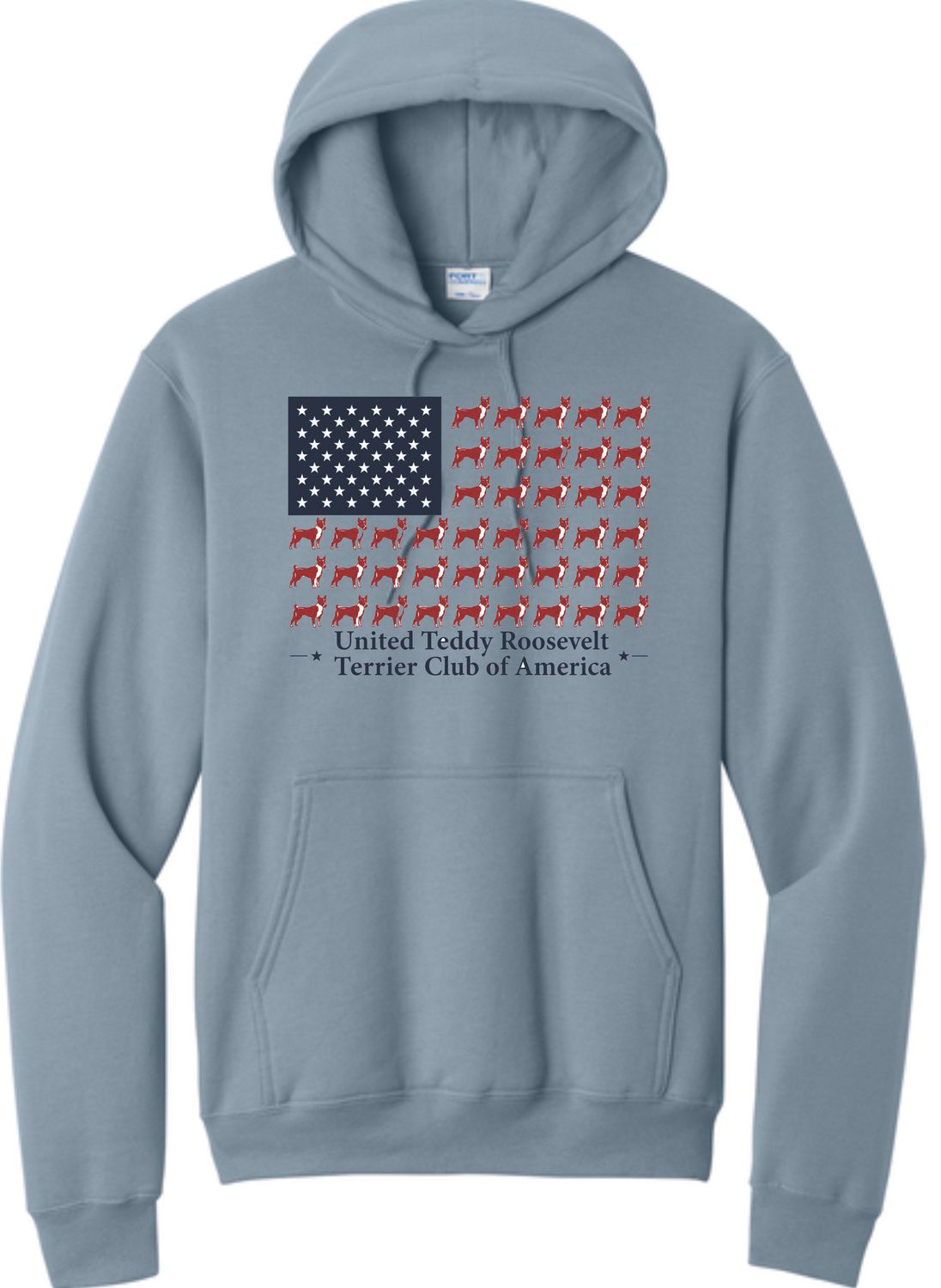 Teddy Flag Hoodie