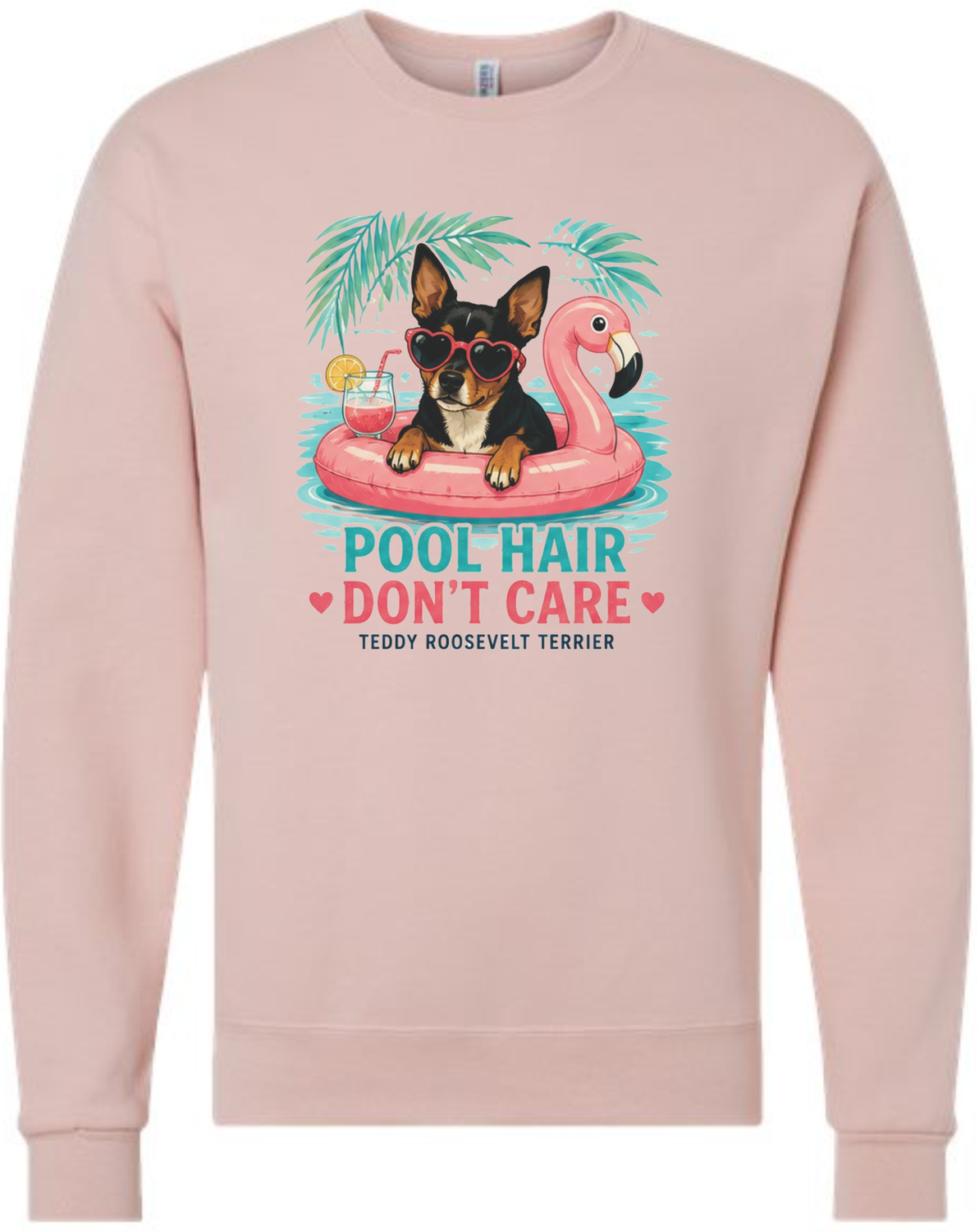 Teddy Pool Hair Crew Neck