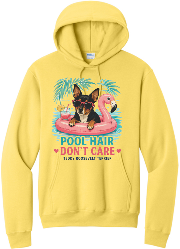 Teddy Pool Hair Hoodies