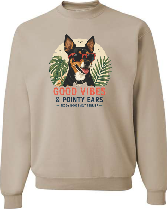Teddy Vibes Crew Neck