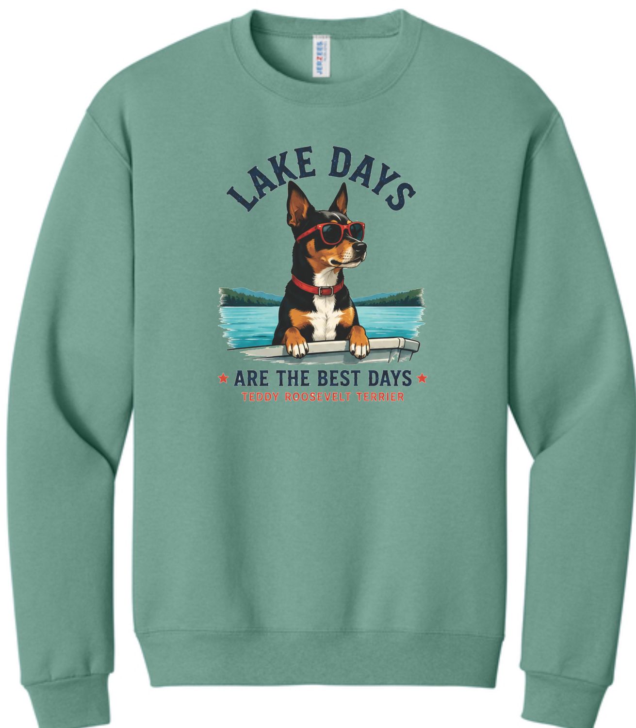 Teddy Lake Days Crew Neck