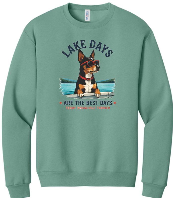 Teddy Lake Days Crew Neck