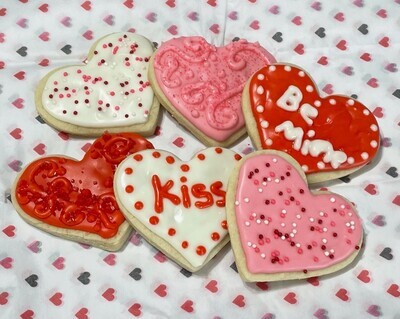 Valentines Sugar Cookie Tray