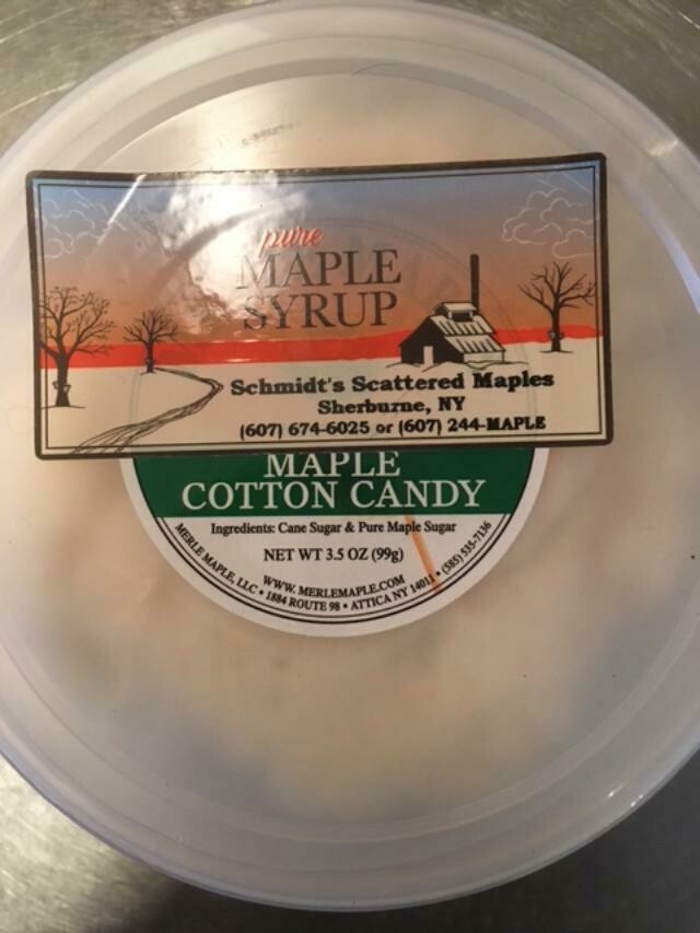 Maple Cotton Candy