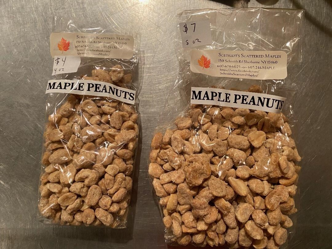 Maple Coated Peanuts 8 ounce