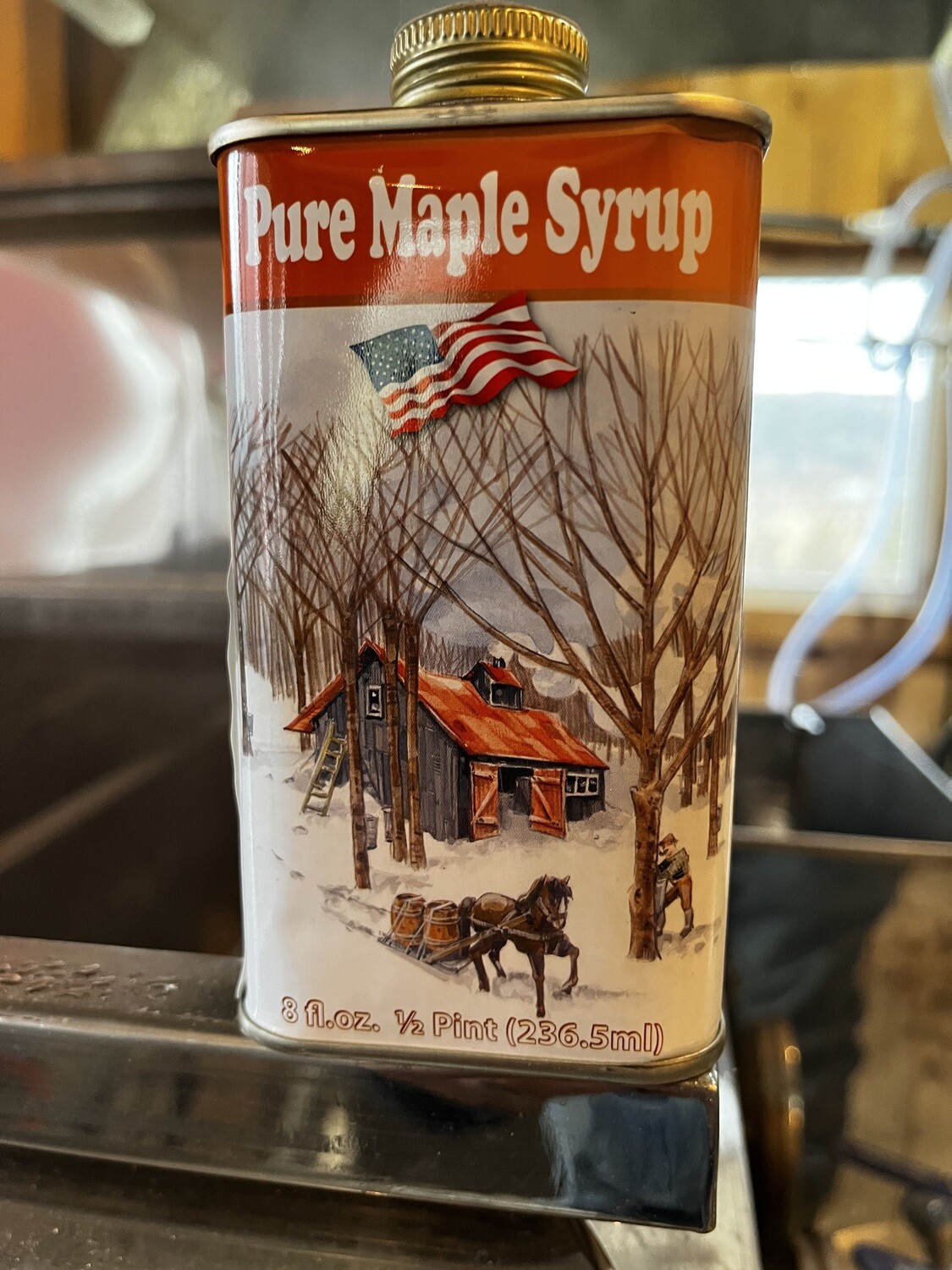 One Half Pint Maple Syrup
