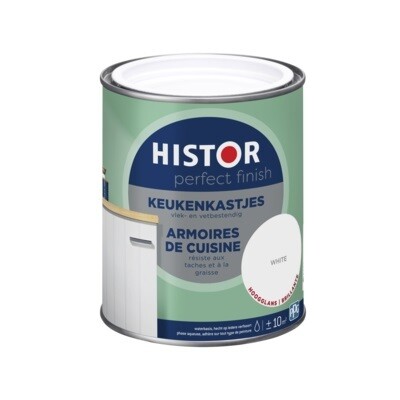 Histor PF Keukenkastjes Wit 750ml (3 glansgraden) Histor PF Keukenkastjes Wit 750ml (3 glansgraden)