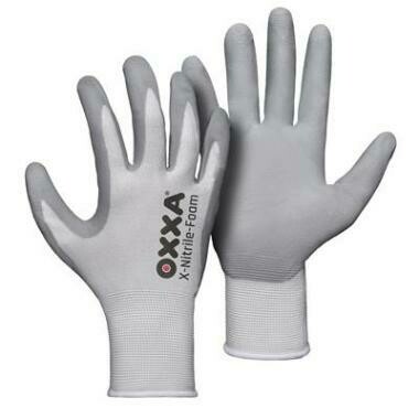 OXXA Werk Handschoen X-NITRILE FOAM Wit (3 maten) OXXA Werk Handschoen X-NITRILE FOAM Wit (3 maten)