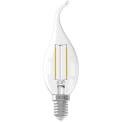 Calex LED E14 Tip-Kaars Helder 2W 200LM Calex LED E14 Tip-Kaars Helder 2W 200LM