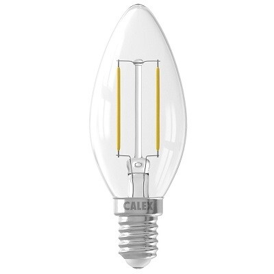 Calex LED E14 Kaarslamp Helder 2W 200LM Calex LED E14 Kaarslamp Helder 2W 200LM