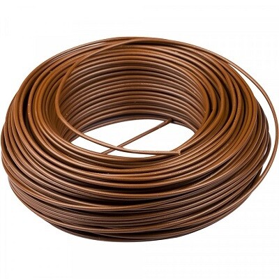 VD Installatiedraad 2.5mm Bruin (4 producten) VD Installatiedraad 2.5mm Bruin (4 producten)