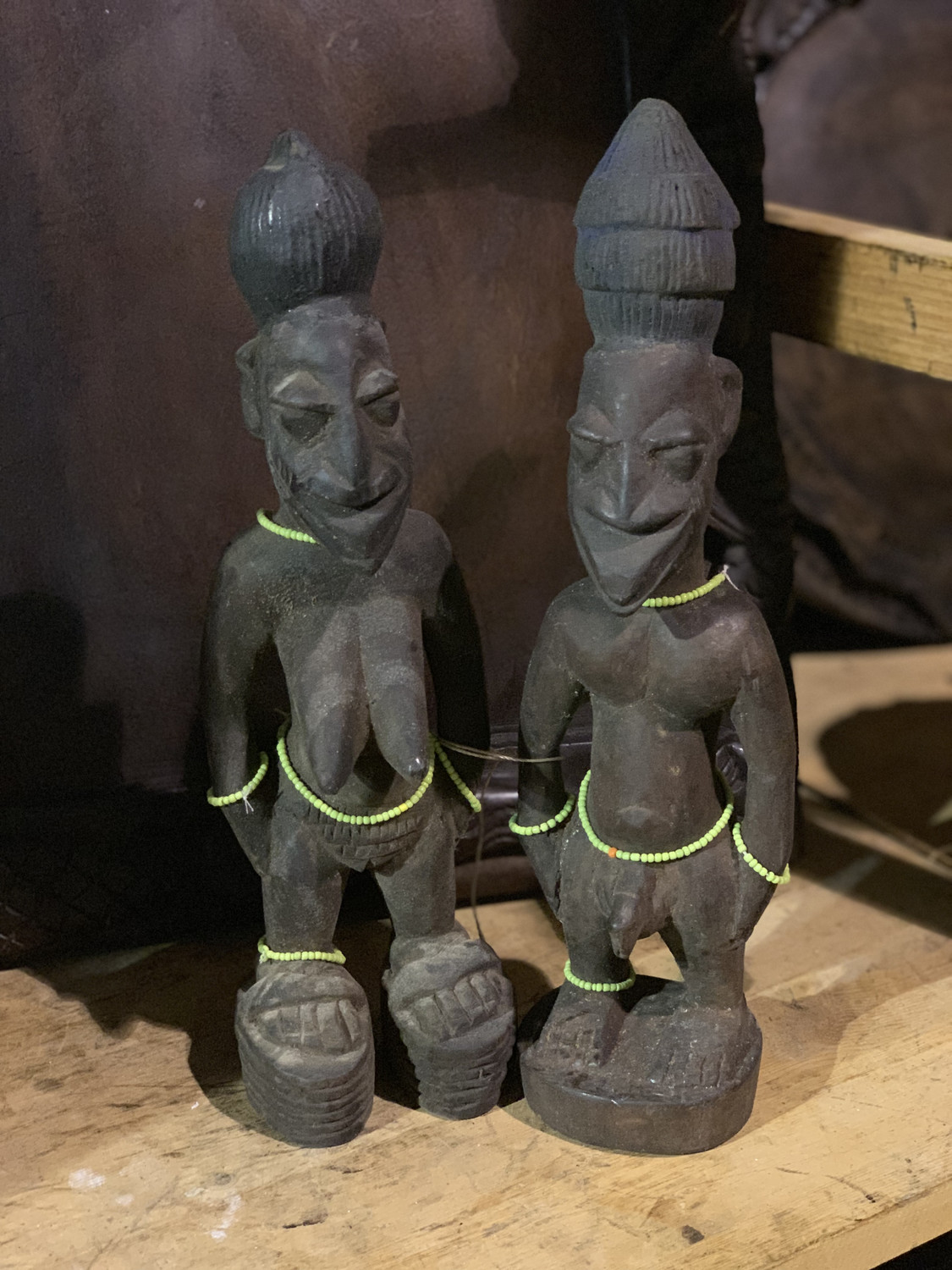 Orisa Statue - Ibeji Statue Pair, Type: Pair Two