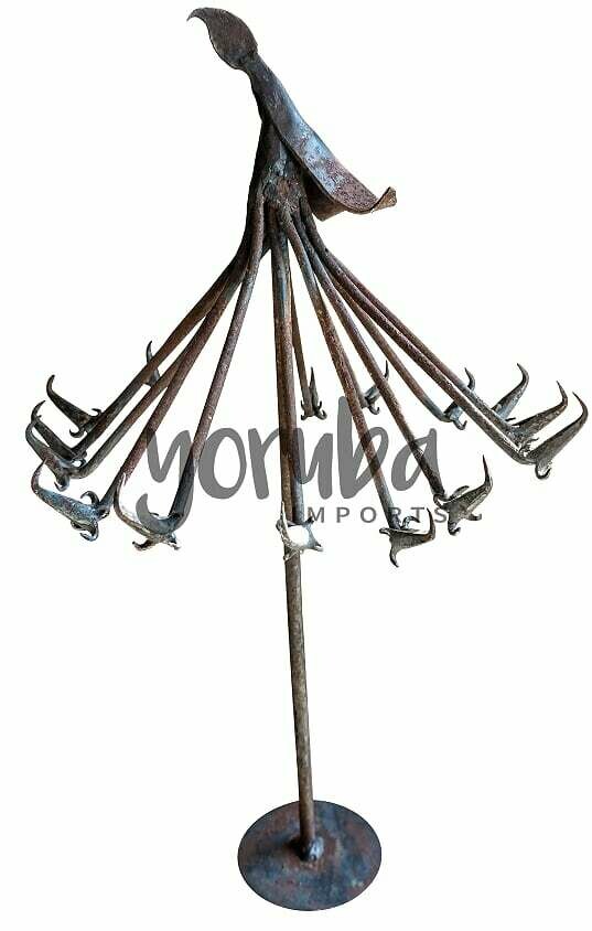 Metal Orisa Staff - Iron