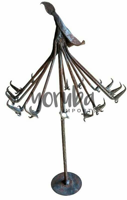 Metal Orisa Staff - Iron