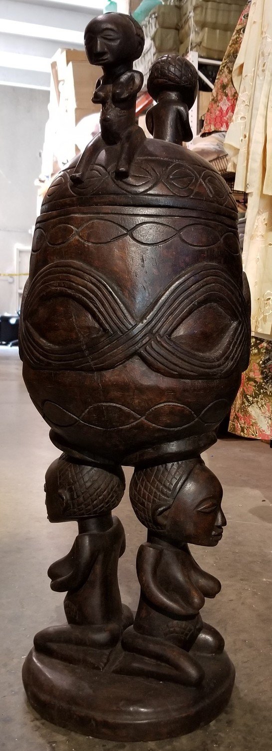 Wooden Ajere - Twin Figure 