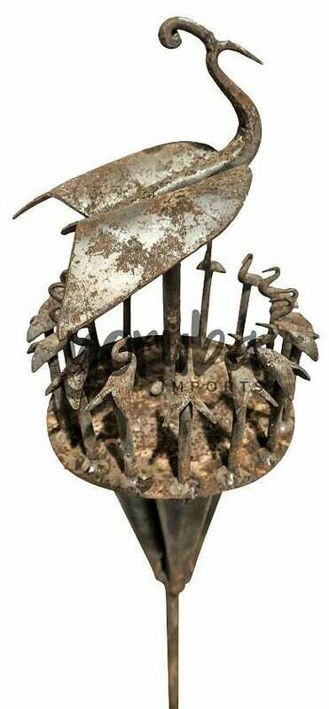 Metal Orisa Staff - Iron