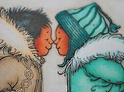 Eskimo kisses