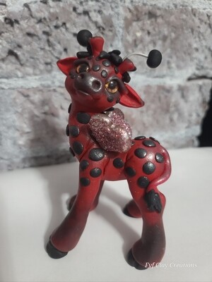 red love bug giraffe 1