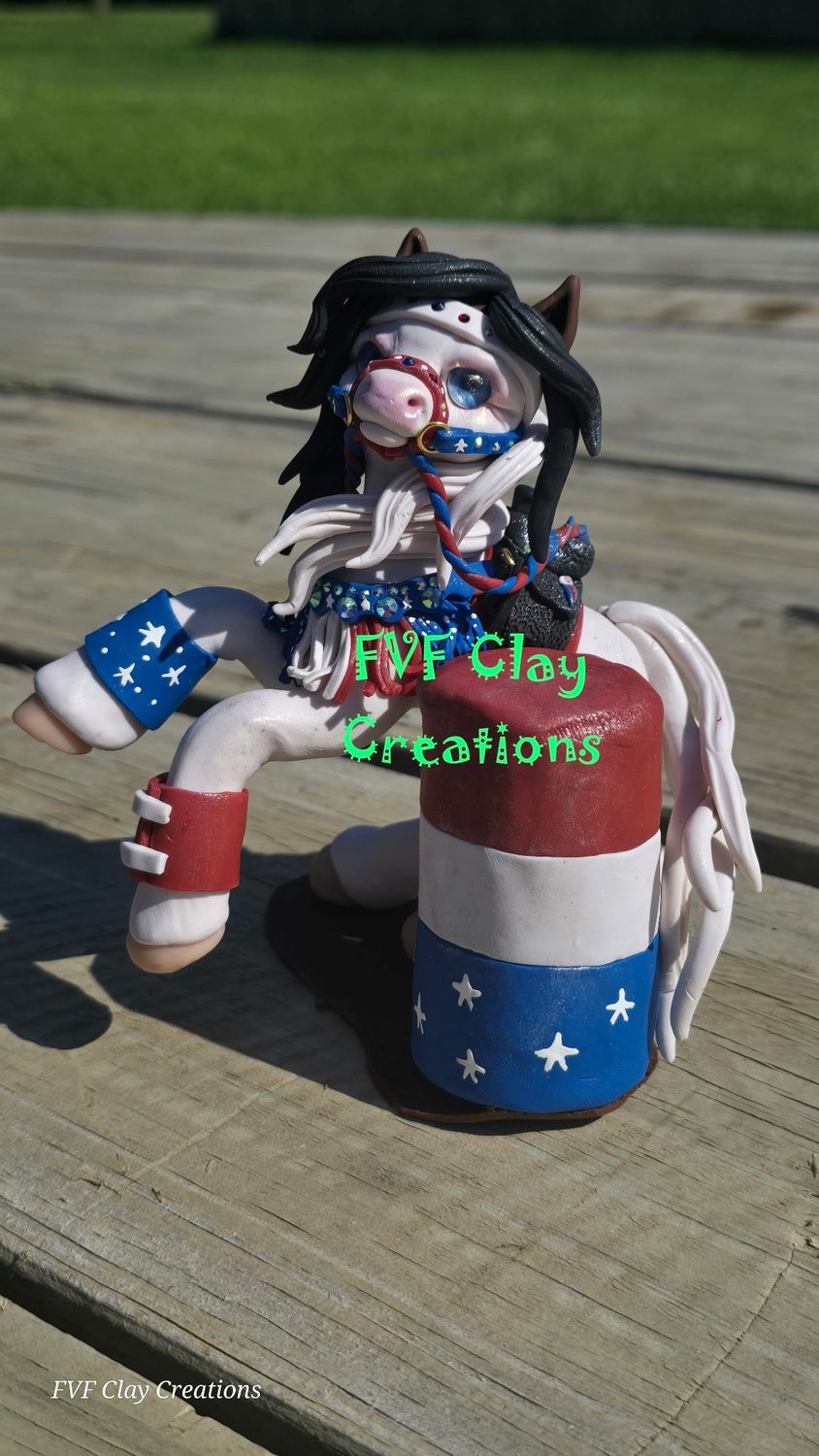 Barrel horse 1