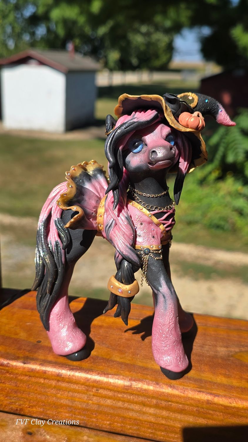 Pink witch