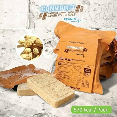 CONVAR-7 High Energy Bar - Peanut 120g