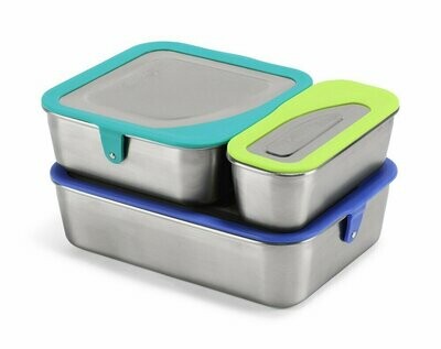 Klean Kanteen® Edelstahl Essensbehälter Lunchbox 3er Set auslaufsicher