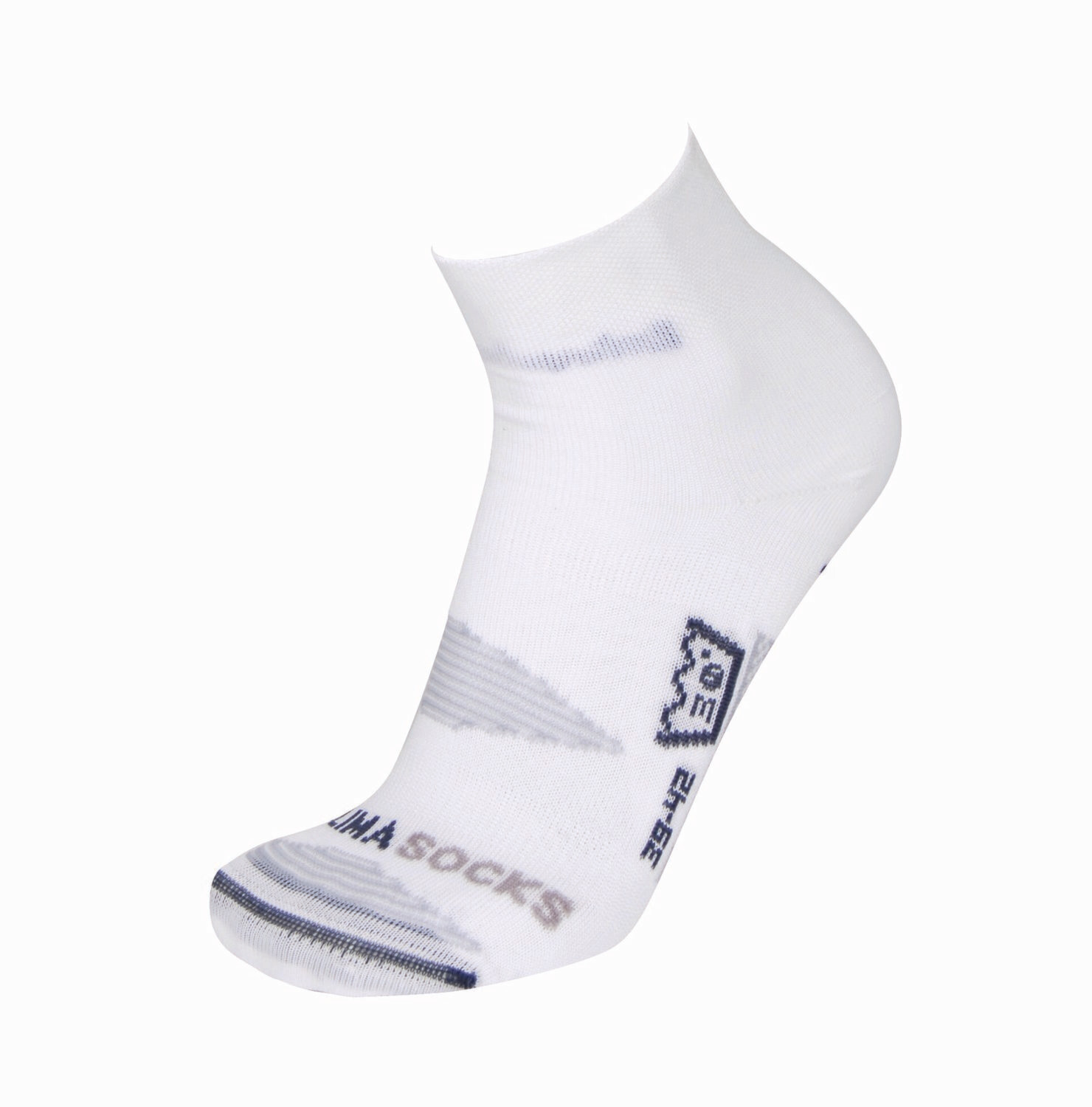 Rywan 1077 Bi Climasocks Marathon White