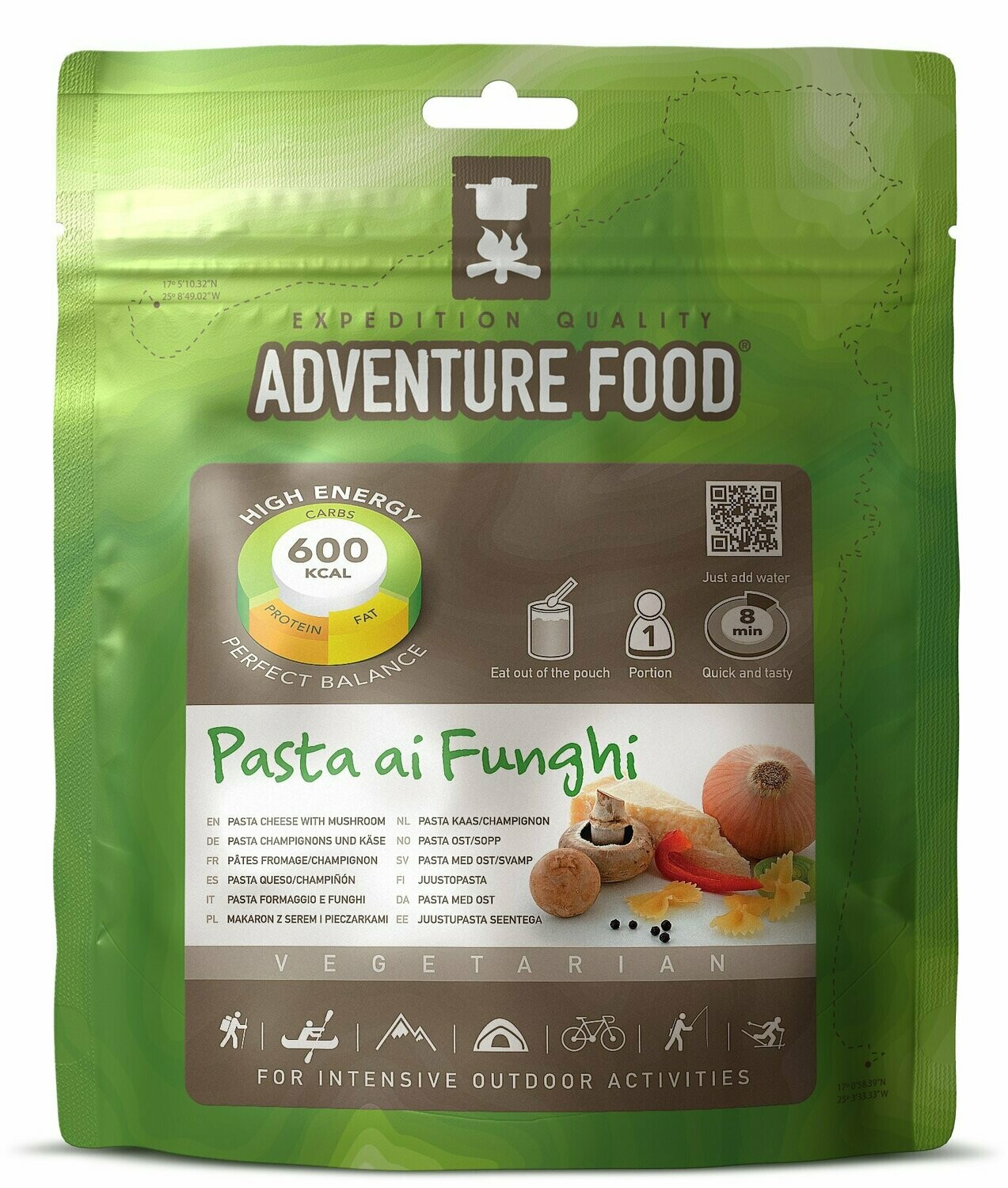 Adventure Food Pasta ai Funghi