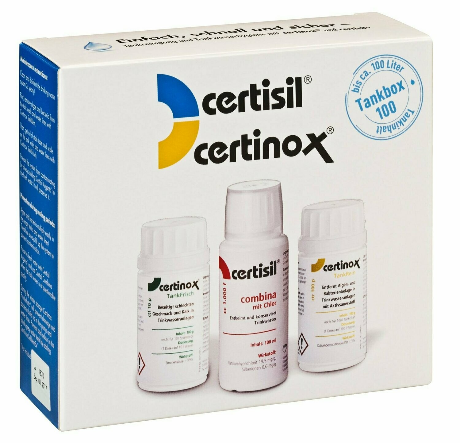 Certisil Certinox CertiBox 100