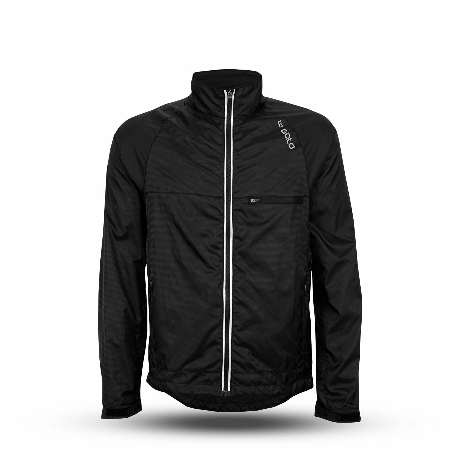 Gato Primer Jacket 2.0 Lauf- und Outdoor-Jacke - Schwarz, Größe: S