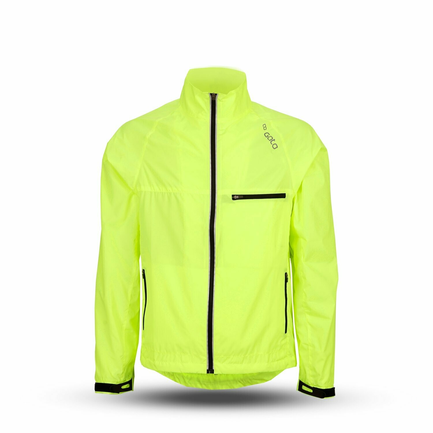 Gato Primer Jacket 2.0 Lauf- und Outdoor-Jacke - Neongelb, Größe: S