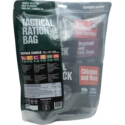 Tactical Foodpack Tactical Sixpack Charlie - 530 g Beutel