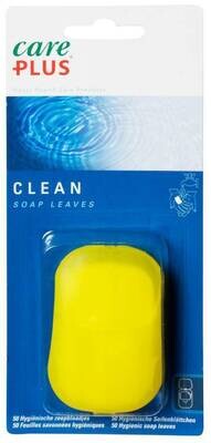 Care Plus Clean - soap leaves - 50 parfümierte Seifenblättchen