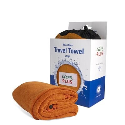 Care Plus Travel Towel Microfibre copper - Reisehandtuch