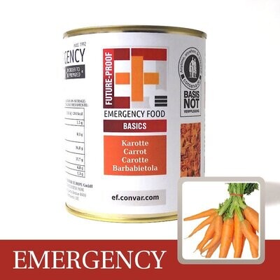 Convar EF Emergency Food Karottenwürfel (200g)