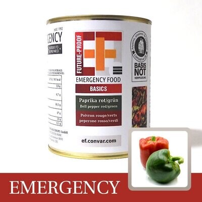 Convar EF Emergency Food Paprika rot / grün (190g)