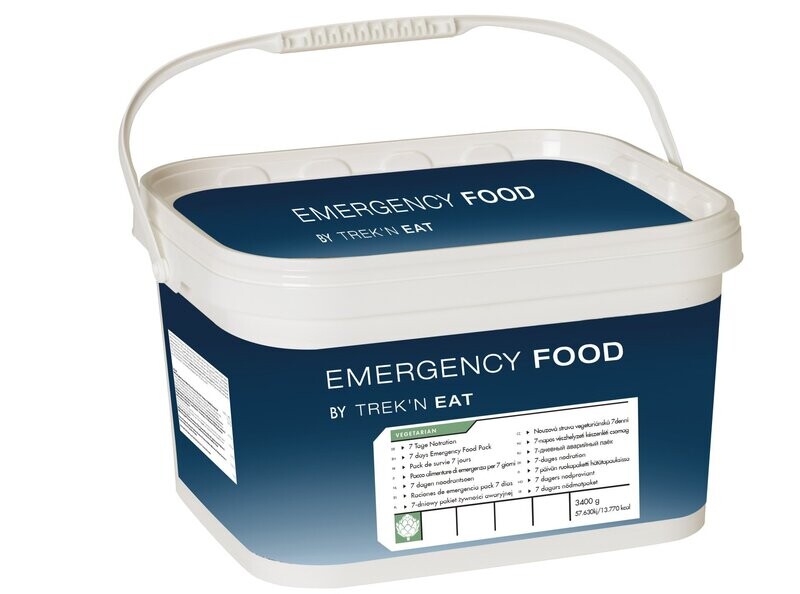 Trek'n Eat Emergency Food - 7 Tage Notration vegetarisch Trek'n Eat Emergency Food - 7 Tage Notration vegetarisch