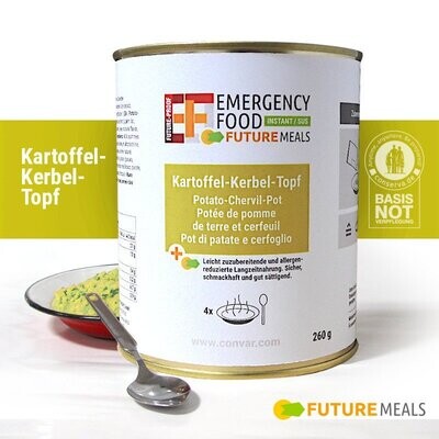 Convar EF Emergency Food Kartoffel-Kerbel-Topf (260g)
