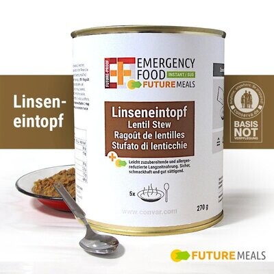 Convar EF Emergency Food Linseneintopf (270g)