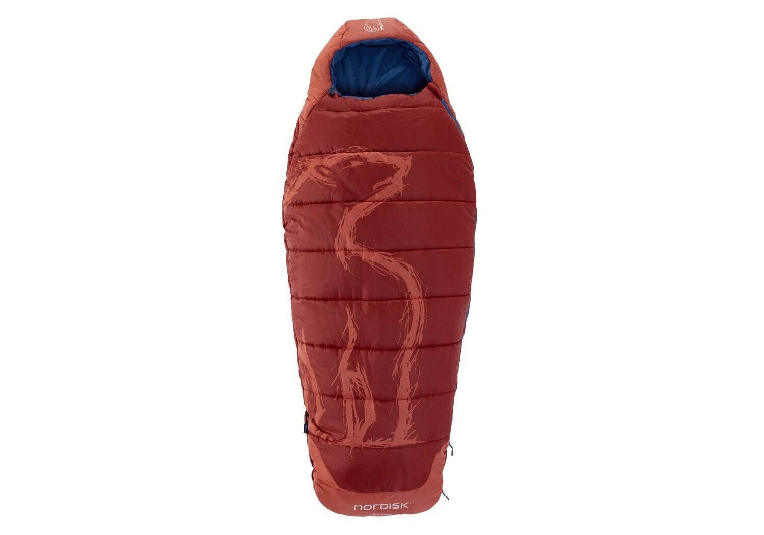 Nordisk Puk Junior Sleeping Bag Sun Dried Tomato - Kinderschlafsack