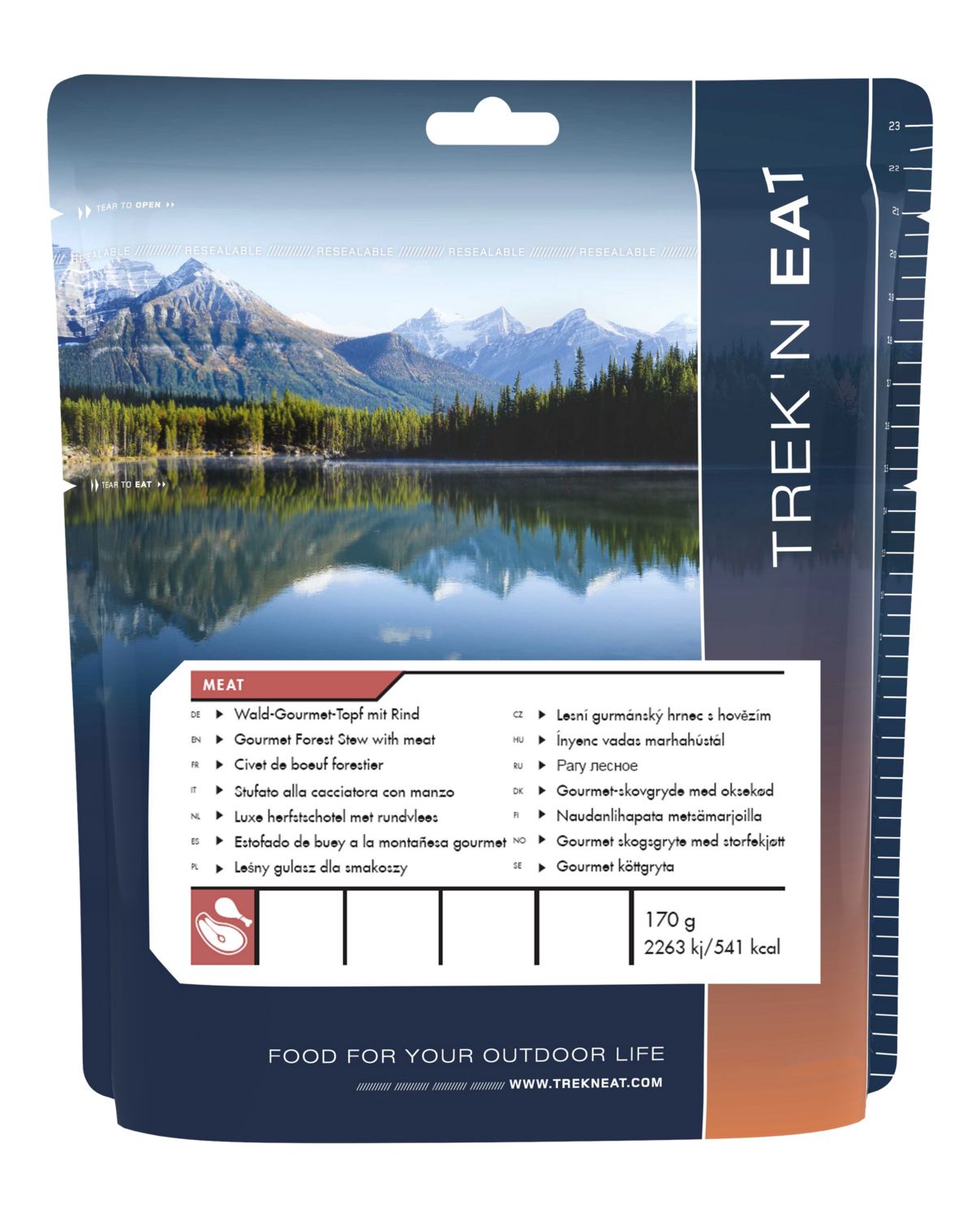 Trek'n Eat – Wald-Gourmet-Topf mit Rind 170g
