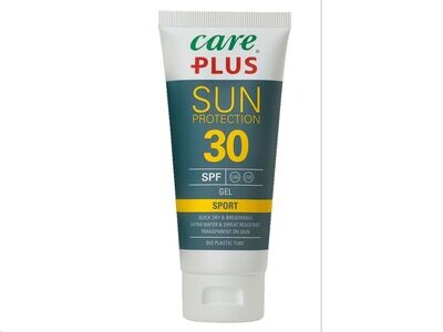 Care Plus Sun Protection SPF30 - Sports Gel Tube - 100ml