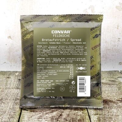 CONVAR™ Feldküche Brotaufstrich Schoko-Nuss-Creme (70g)