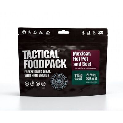 Tactical Foodpack Mexican Hot Pot and Beef - 115 g Beutel