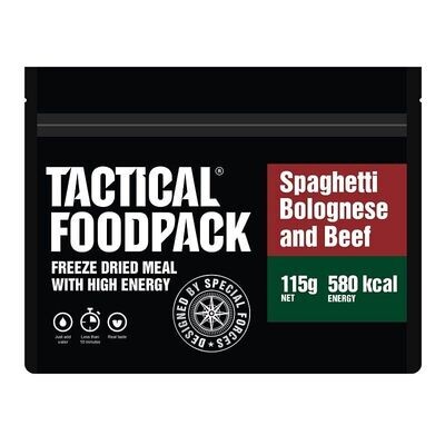 Tactical Foodpack Beef Spaghetti Bolognese - 115 g Beutel