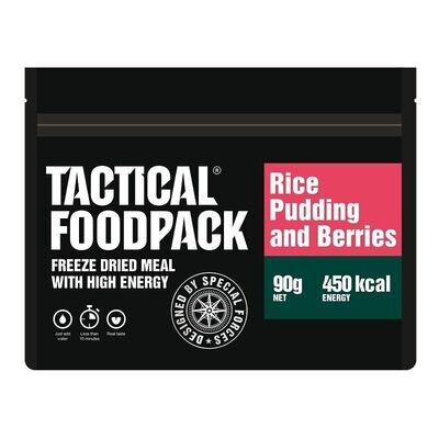 Tactical Foodpack Rice Pudding & Berries - 90 g Beutel