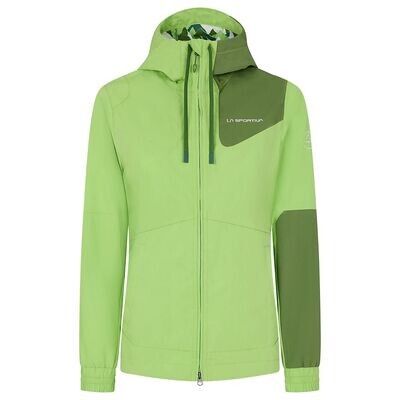 La Sportiva W Wander Jacket, Lime Green - Kale