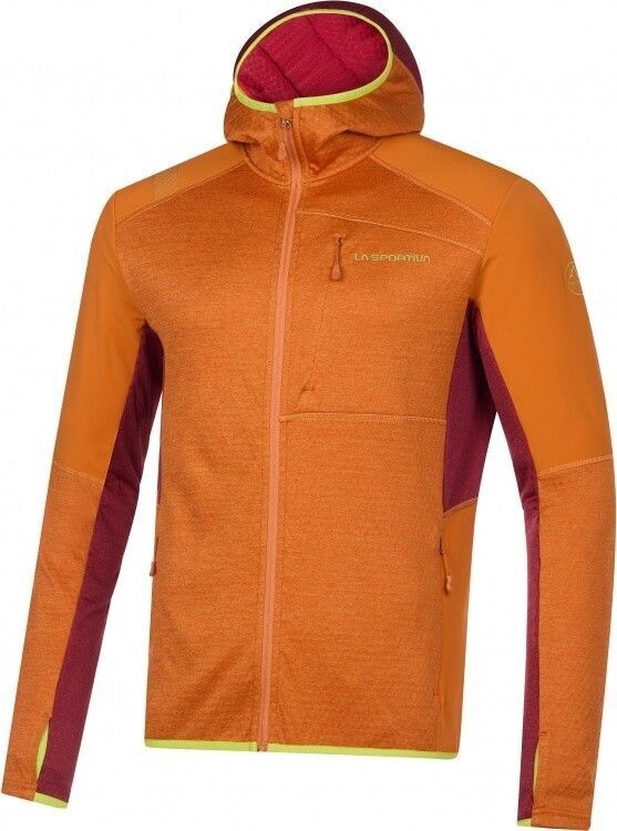 La Sportiva Herren Fleecejacke Existence - Hawaiian Sun/Sangria